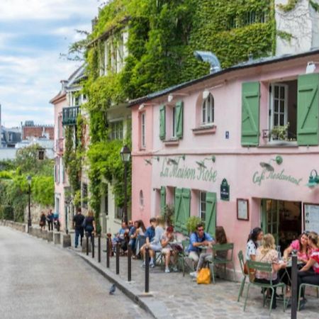 Appartamento Charming Duplex In Montmartre Parigi Esterno foto