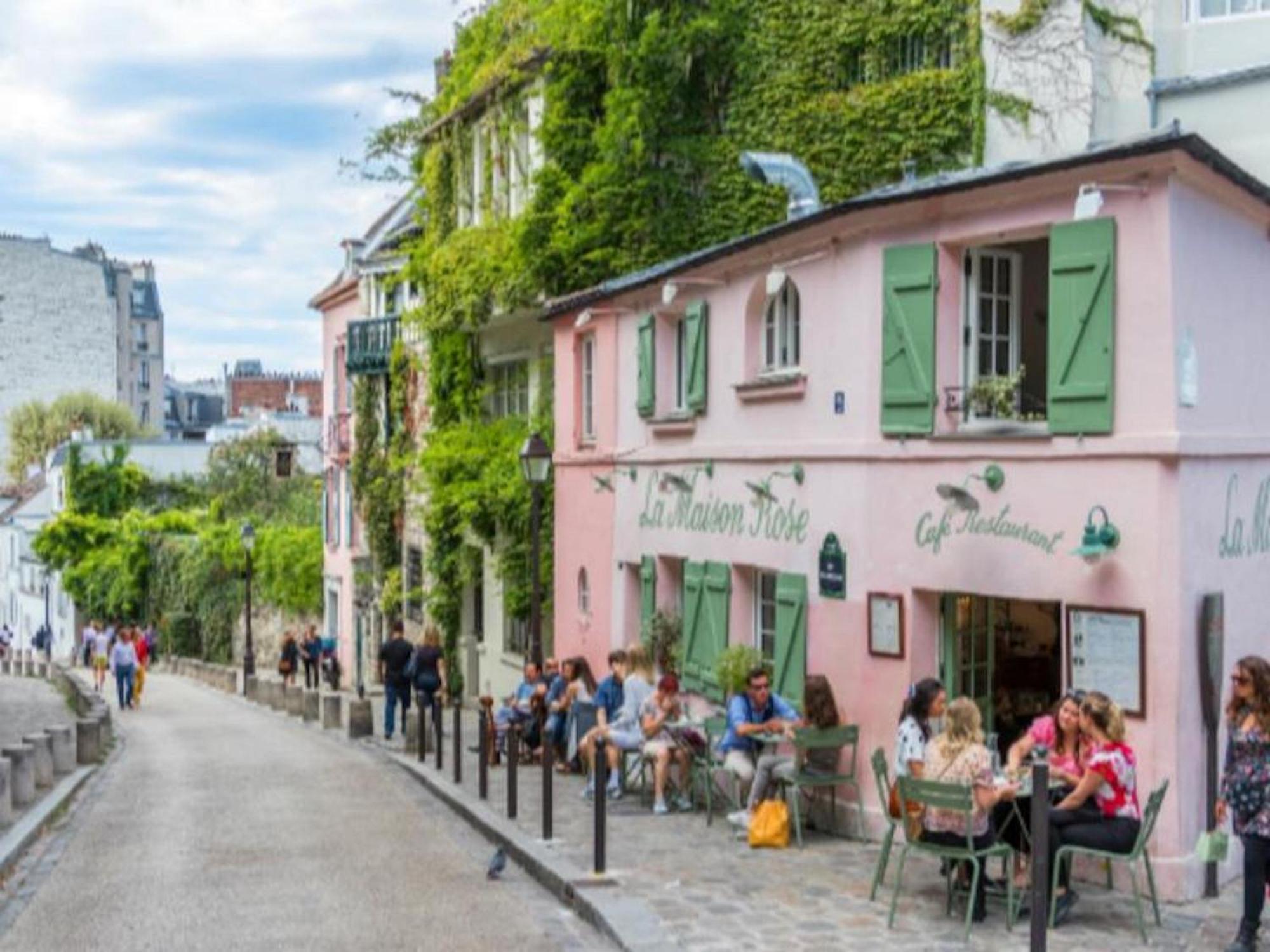 Appartamento Charming Duplex In Montmartre Parigi Esterno foto
